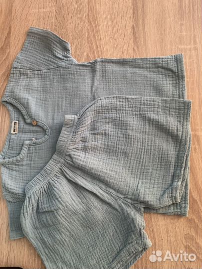 Летние вещи на мальчика 74-80