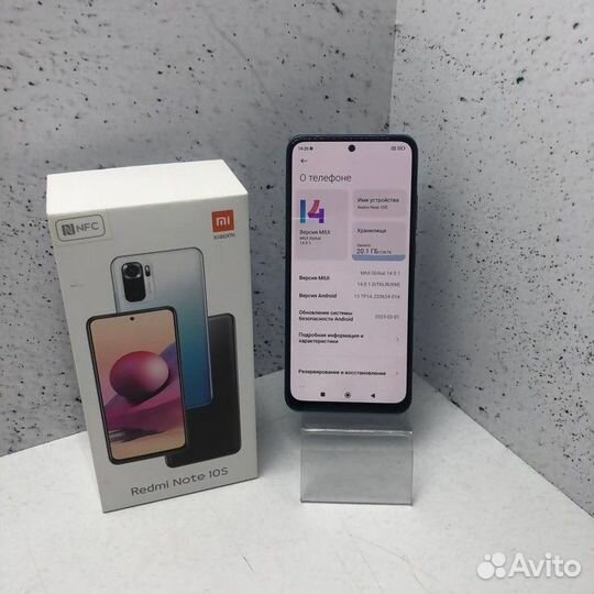 Xiaomi Redmi Note 10S, 6/128 ГБ