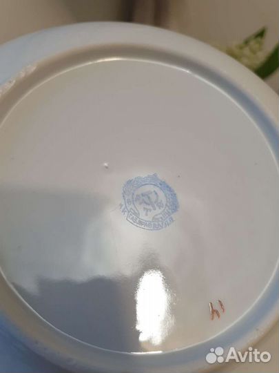 Набор столовой посуды тарелки и салатник Дулево