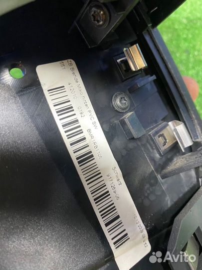 Дефлектор воздушный Bmw 7 F01 F02 N63 2010