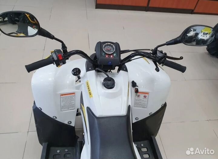 Квадроцикл Stels ATV 110A Hugo белый