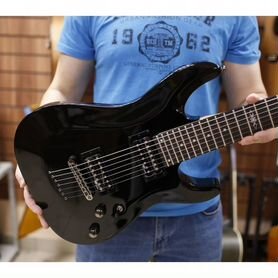 Schecter SGR C-7 BLK - семиструнная электрогитара