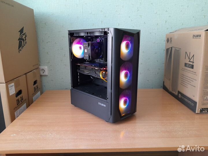 Intel core i3 12100f 16gb amd radeon rx 5700xt 8gb