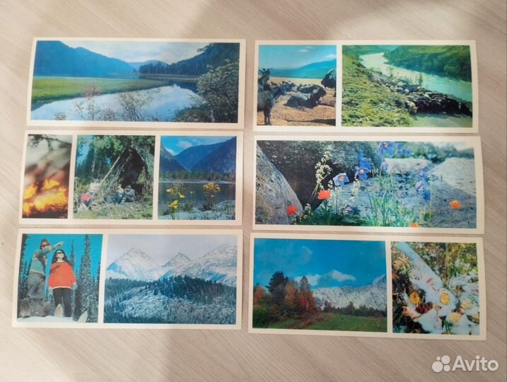 Набор открыток По горному Алтаю
