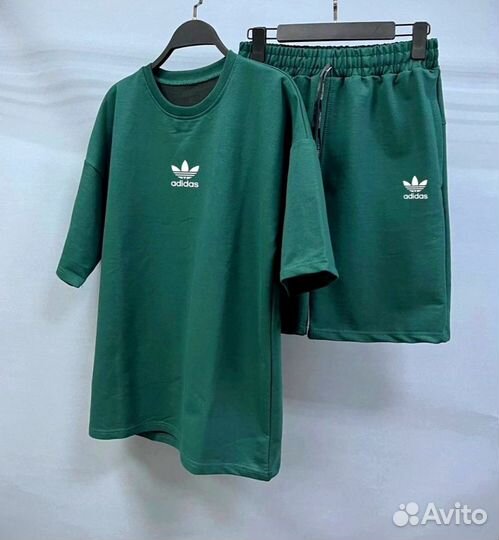 Спортивный костюм Adidas футболка с шортами