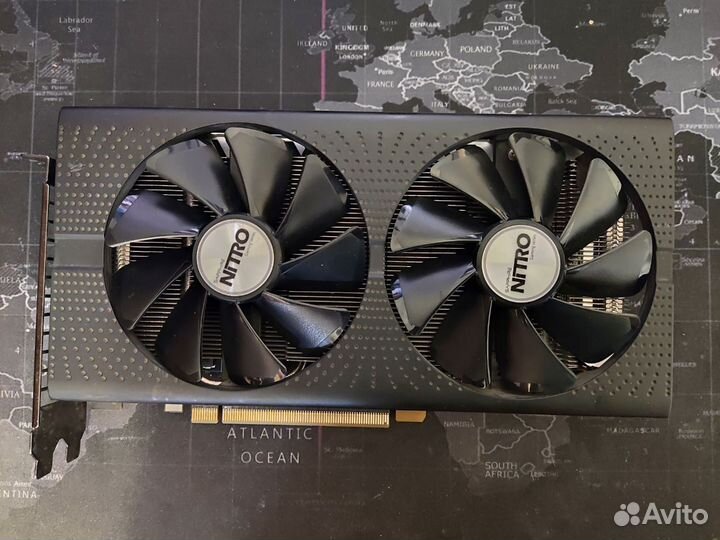 Игровая видеокарта AMD RX 560xt 8Гб