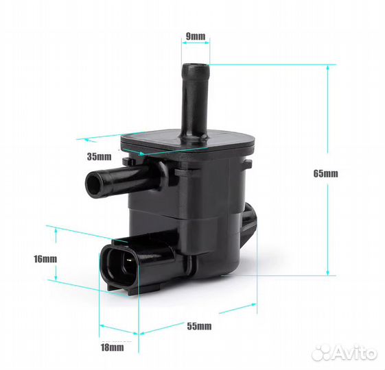 Клапан вентиляции топливного бака Toyota \ Lexus