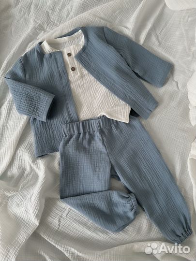 Костюм из муслина