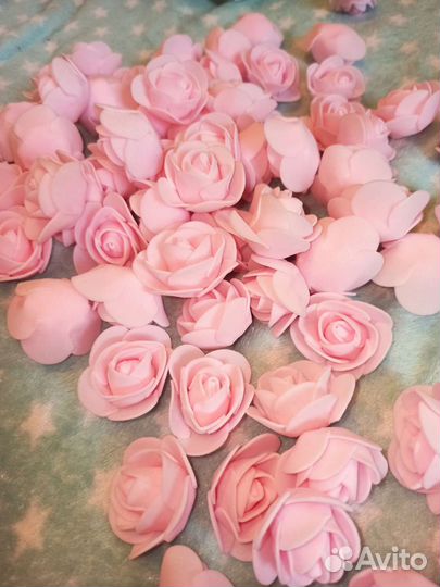 Розы из фоамирана