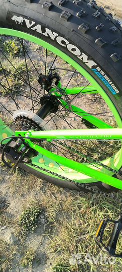 Фэтбайк складной 2х подвес 26*4