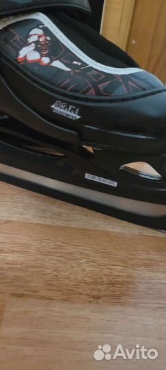 Коньки хоккейные р 30-33 раздвижные