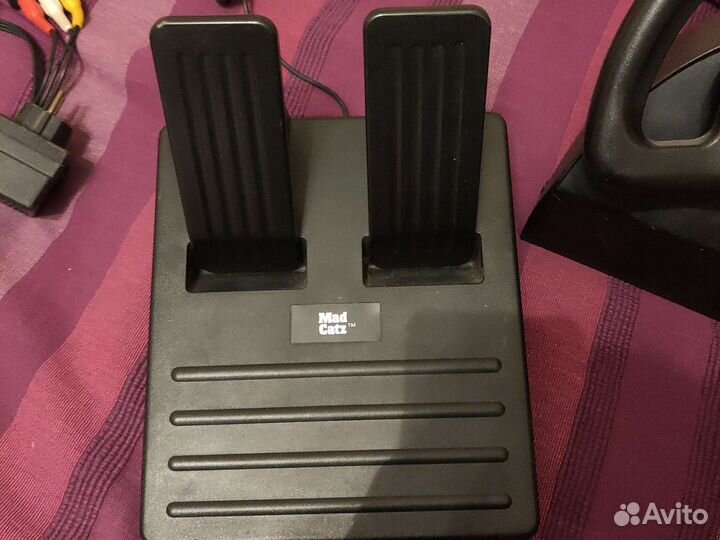 Руль sony PlayStation 1+педали