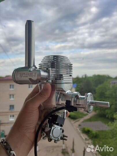 Бензиновый авиамодельный двс Mintor 37. Новый