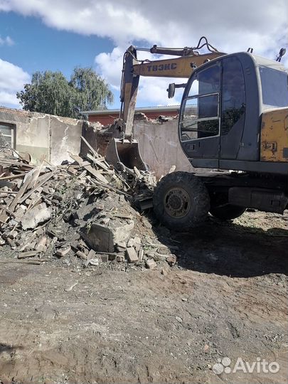 Услуги полноповоротного экскаватора