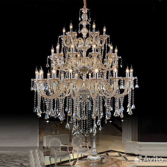 Люстра хрустальная