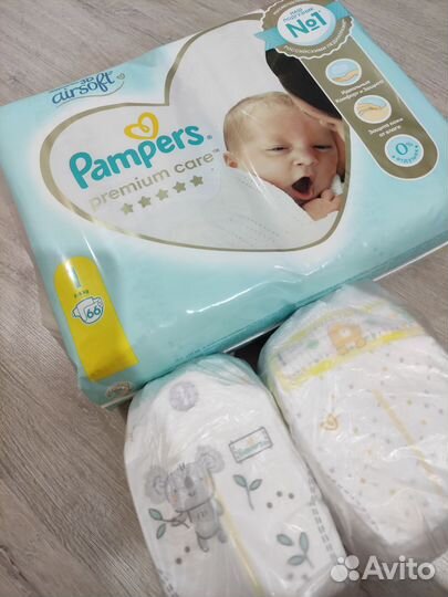 Памперсы premium care1