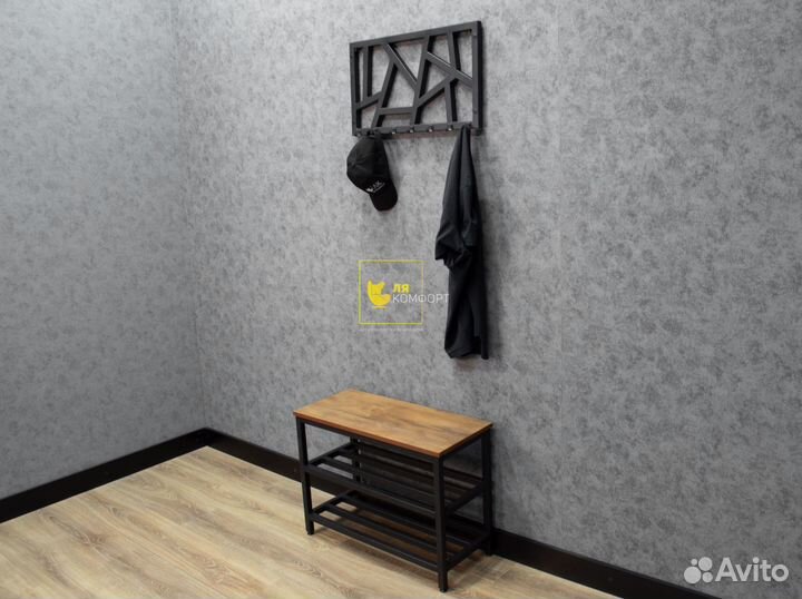 Обувница в прихожую лофт