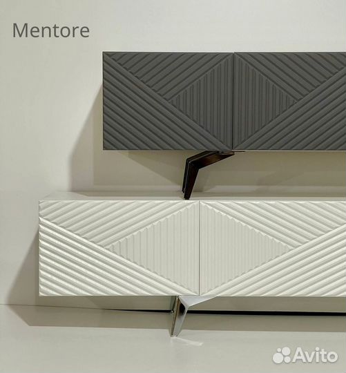 Тумба тв Bravo с фрезеровкой