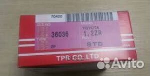 Кольца поршневые (комплект) STD toyota auris/CO