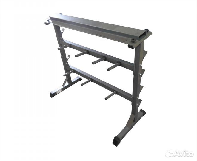 Стойка для хранения дисков, грифов и гантелей