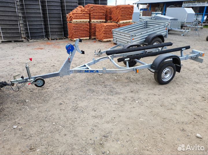 Прицеп лодочный мзса 81771C.101. Доставка