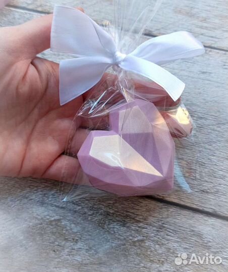 Мыло ручной работы Сердце