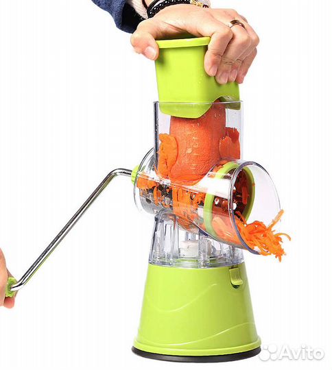 Терка овощерезка роторная с насадками