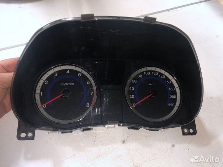 Панель приборов Hyundai Solaris 1.4 1.6 АКПП 2012