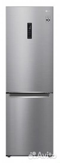 Холодильник LG GC-B459smum серебристый