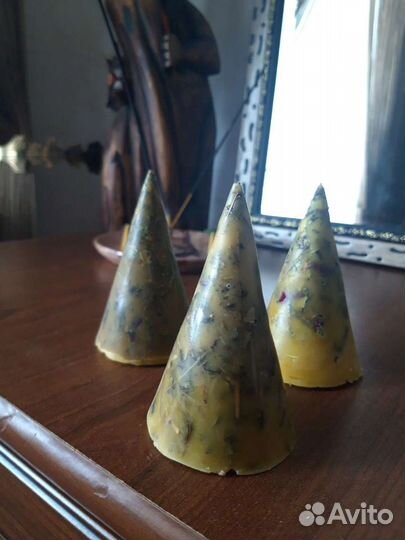 Свеча безфитильная, для чистки пространства