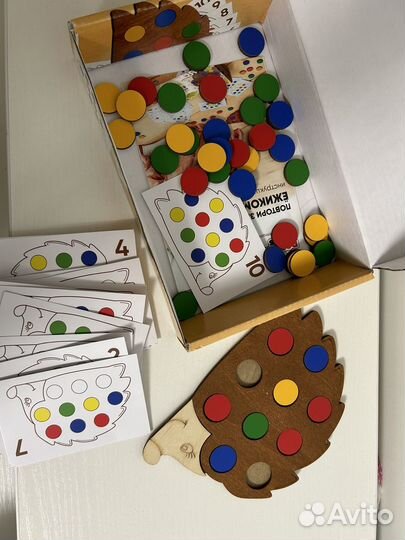 Игра развивашка повтори за ёжиком