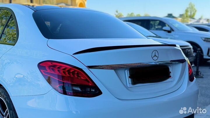 Спойлер на mercedes w205