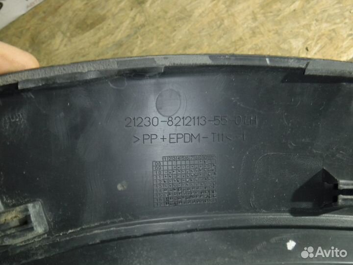 Расширитель крыла передний левый chevrolet Niva