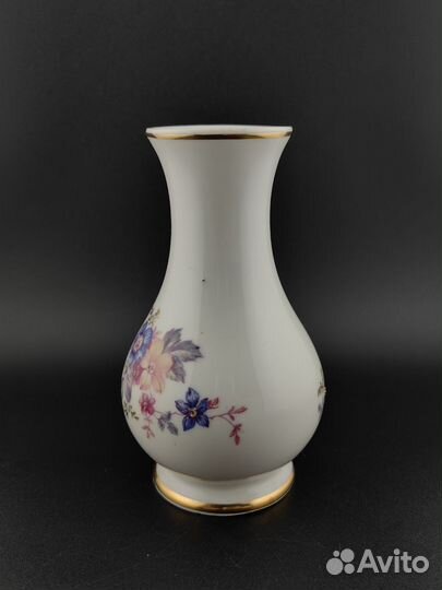 Ваза фарфор Барановка 1955-59 гг 12.5 см
