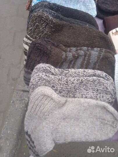 Носки мужские и женские шерстяные