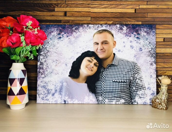 Портрет на холсте 40х60