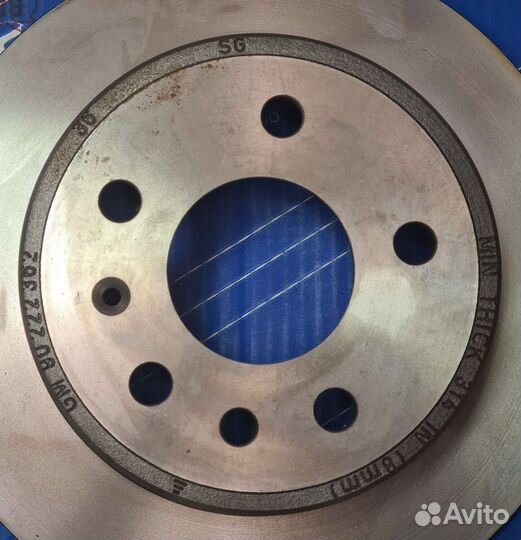 Диски тормозной задний opel Omega A/Senator