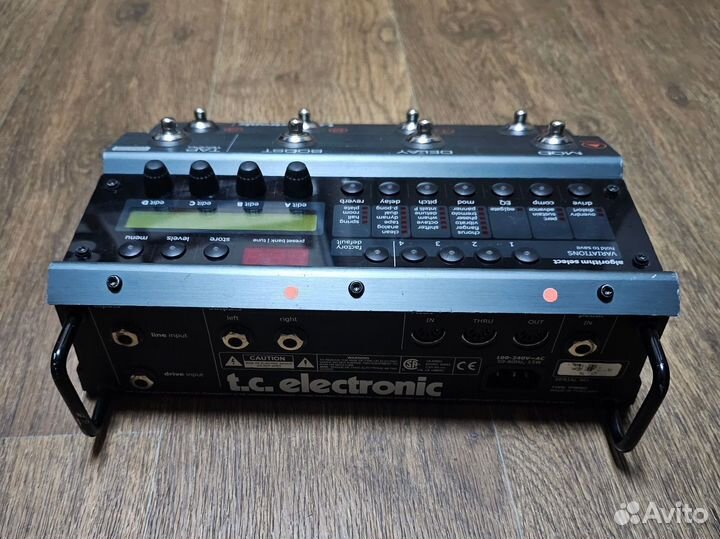 Гитарный процессор tc electronics nova system