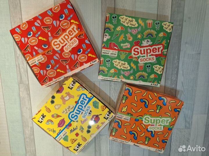 Набор женских носков 4 пары