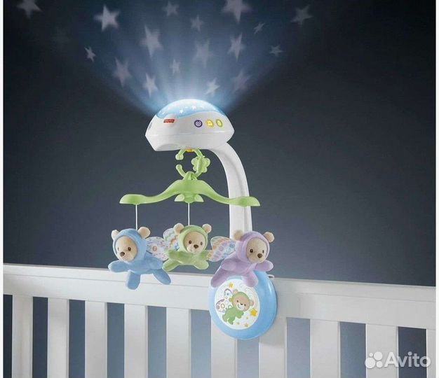 Мобиль на кроватку fisher price