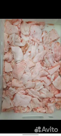 Сало домашнее без шкуры, шпик без шкуры