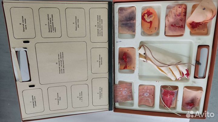 Набор имитаций травм и ранений