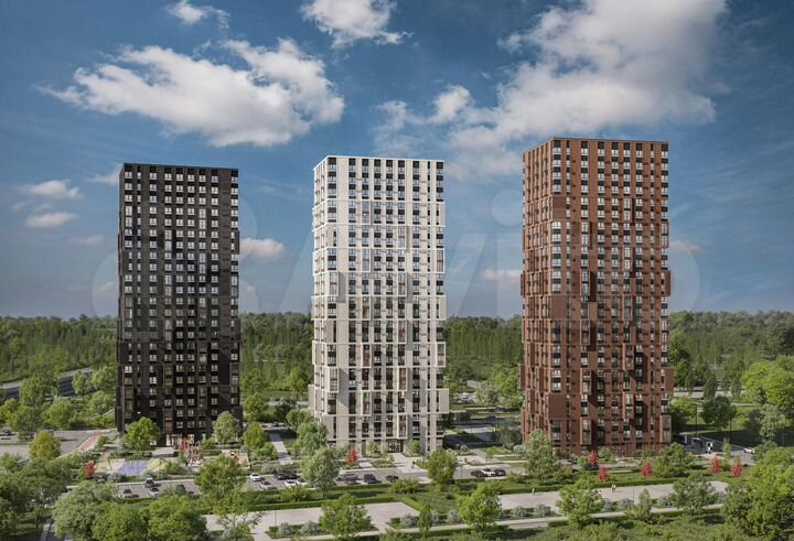 2-к. квартира, 51,8 м², 19/24 эт.