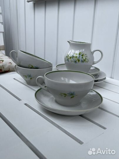 Винтаж Дулёво Набор столовой посуды (сервиз)