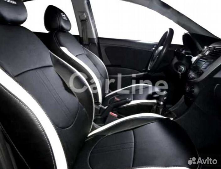 Автомобильные чехлы Hyundai Solaris (II)