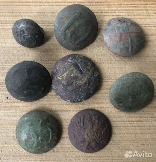 Старинные пуговицы