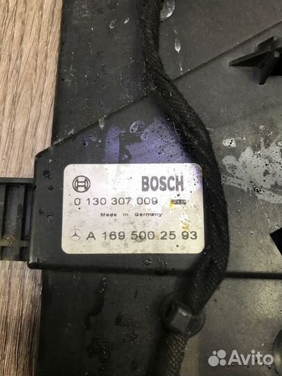 Вентилятор радиатора Mercedes A-Class W-169 OM640