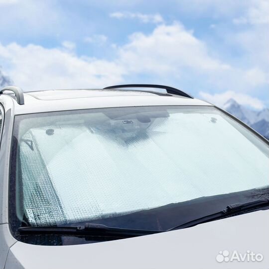 Шторка солнцезащитная 60 см на лобовое стекло
