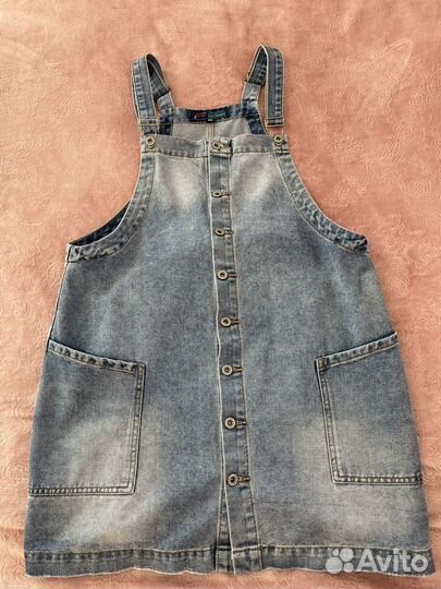 Джинсовый сарафан