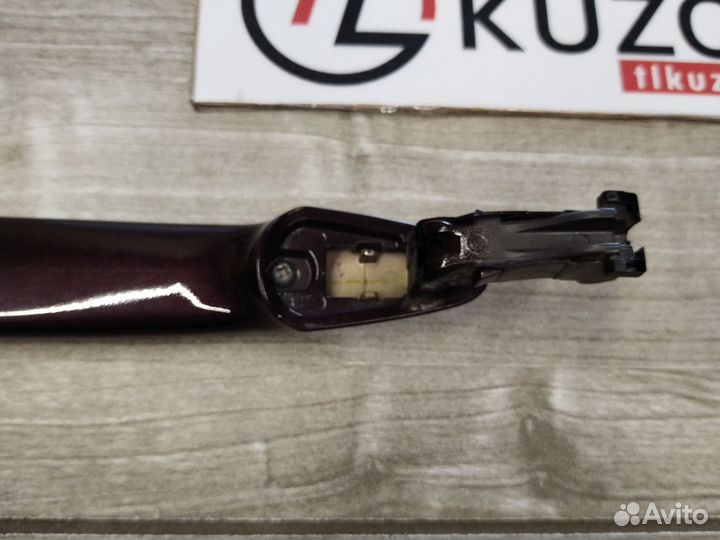 Ручка задней двери Тойота Хайлендер бордовая 10-13